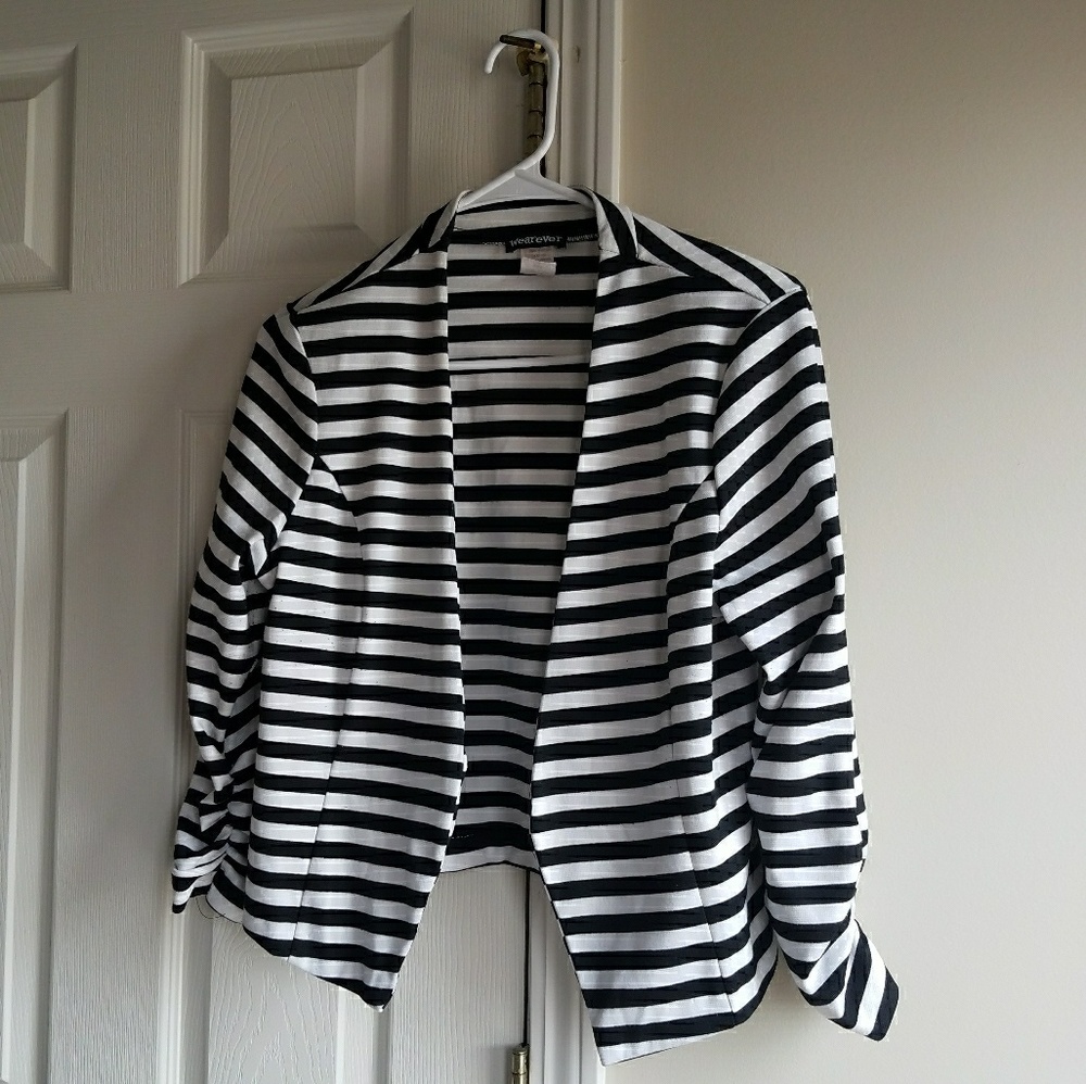 Striped Blazer